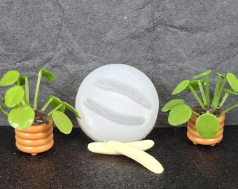 Banana Split Silicone Mold: Miniature Resin Crafting