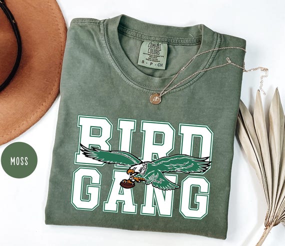 Bird Gang Comfort Colors Shirt, Game Day Shirt, Philadelphia Football Shirts, Eagles Shirt, Game Day Shirt, Football Gift Shirt,Philly shirt