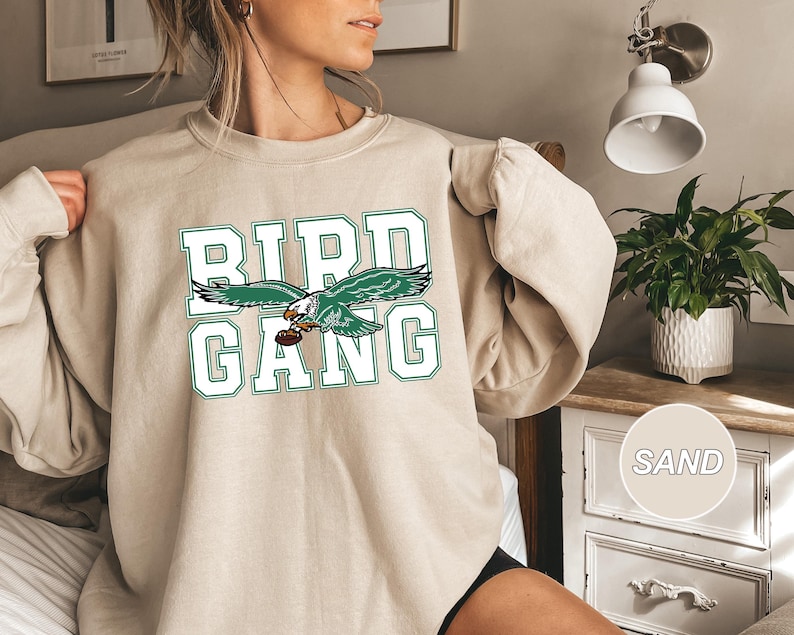 Bird Gang Shirt, Game Day Shirt, Philadelphia Football Sweatshirt, Philadelphia Football Hoodie, Game Day Shirt, Eagle shirt, image 7