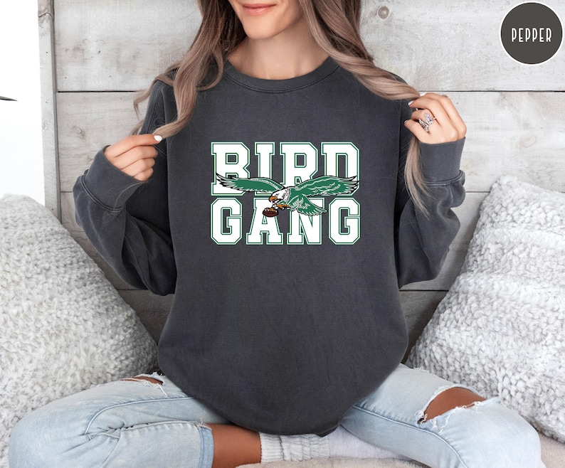 Bird Gang Shirt, Game Day Shirt, Philadelphia Football Sweatshirt, Philadelphia Football Hoodie, Game Day Shirt, Eagle shirt, image 6