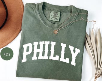 Philly Comfort Colors T-shirt, Philadelphia Football Fan Tee