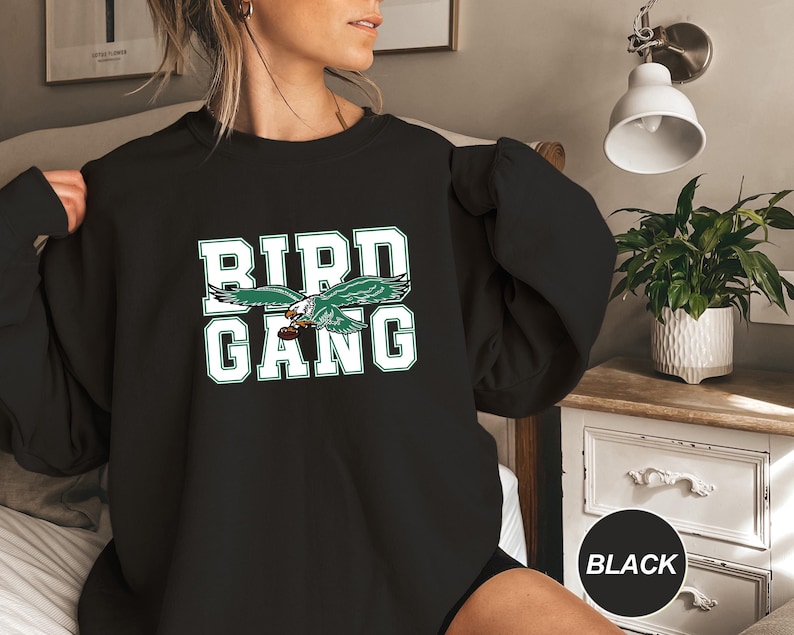 Bird Gang Shirt, Game Day Shirt, Philadelphia Football Sweatshirt, Philadelphia Football Hoodie, Game Day Shirt, Eagle shirt, image 4
