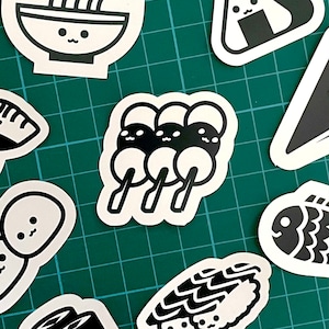 Cute Japanese Food Stickers