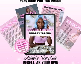 PLR Dropshipping ebook to Resell Done For You ebook Dropshipping course plr products dfy ebook plr course plr ebook Dropshipping