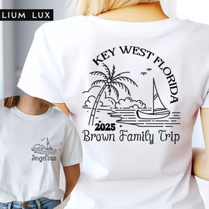 Personalized Family Beach Vacation Shirts: Matching Trip Tees