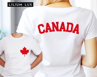 Canada Shirt, Maple Leaf Tee, Canadian Souvenir Gift