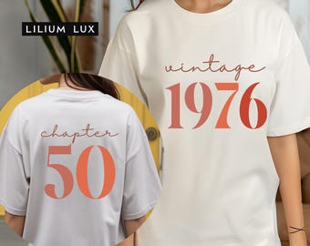 Comfort Colors 1976 Vintage 50th Birthday T-Shirt