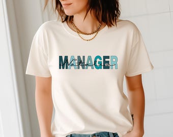 Comfort Colors Personalized Manager Shirt: Custom Office Gift