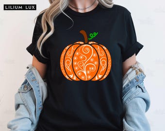 Cute Pumpkin Shirt, Halloween Shirt, Halloween Pumpkin shirt, Fall shirt, Fall Shirt for Woman, Pumpkin Shirt, Autumn Shirt