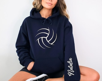 Personalized Volleyball Sweatshirt, Volleyball Mom Sweatshirt, Volleyball Tee, Game Day Volleyball, Gift For Volleyball Player, Gift for Her