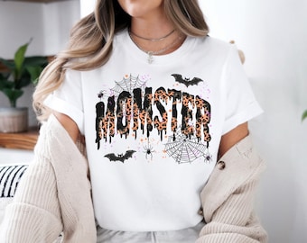 Momster Halloween T-shirt, Spooky Mama T-Shirt