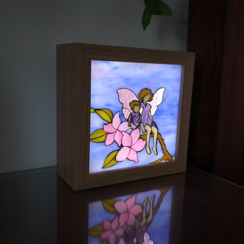 Mini Table Mosaic Lamp