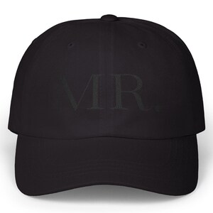 Embroidered Mr. Dad Cap: Personalized Cotton Twill Hat
