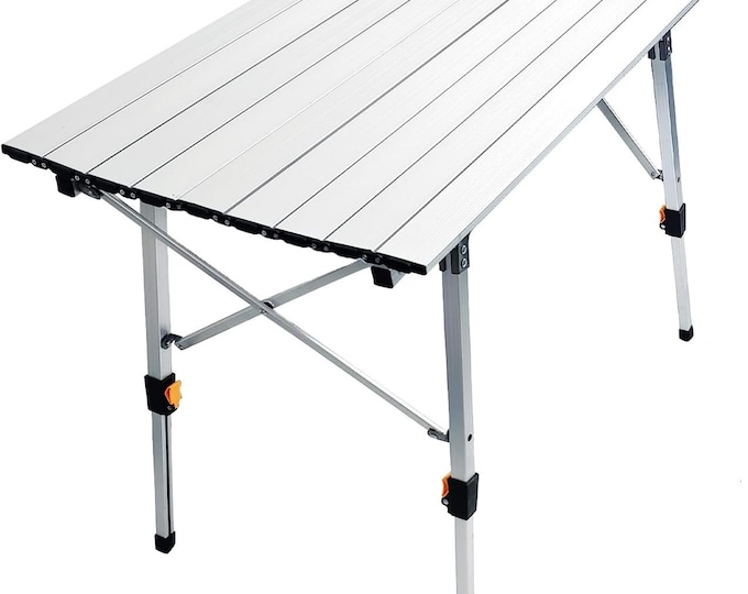 Portable Foldable Compact Aluminum Beach Picnic BBQ Backyard Parties Outdoor camping table