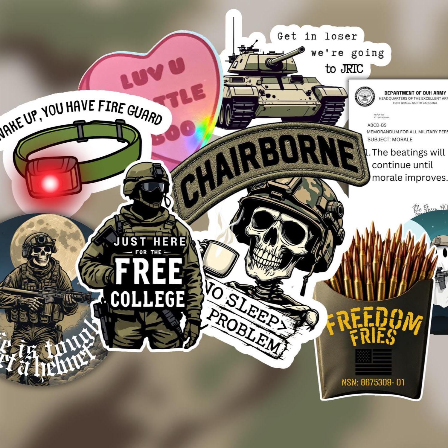 Funny Marine Corps Sticker