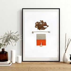 Assemblage art NEW SERIES!  Mixed Media/Found Object Collage on Paper - 3 new pieces