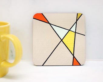 MODERN COASTERS - bperrinohandmade coasters - Set of 4 (single image or pre-selected mixed group)