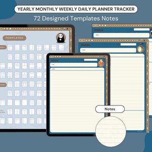 Studio Ghibli Digital Planner | Hyperlinked PDF Notebook (Instant Download) afbeelding 6