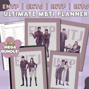 MBTI Digital Planner: Ultimate Productivity Tool (PDF)