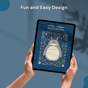 Studio Ghibli Digital Planner | Hyperlinked PDF Notebook (Instant Download) afbeelding 10