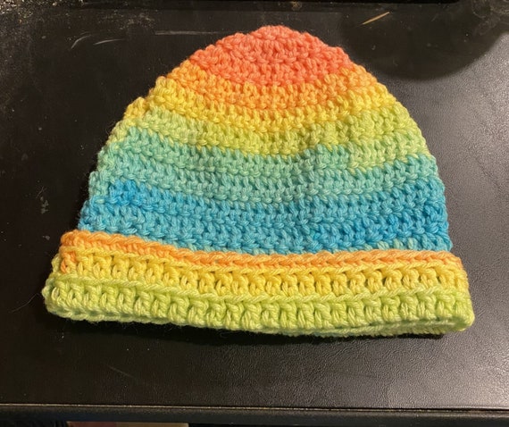 Rainbow Adult Beanie