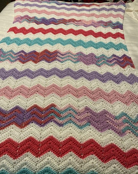 Childs Spring Afghan Crochet Pattern