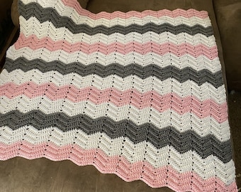 Baby Girl Blanket Crochet Pattern