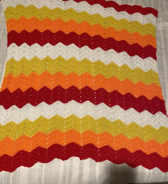 Aries Ripple Baby Blanket Crochet Pattern