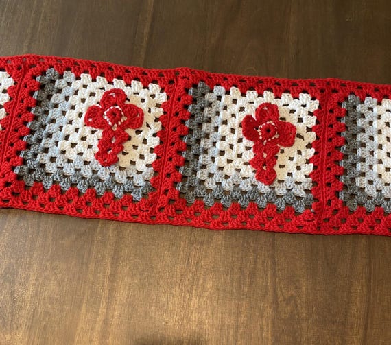 Cross Table Runner Crochet Pattern