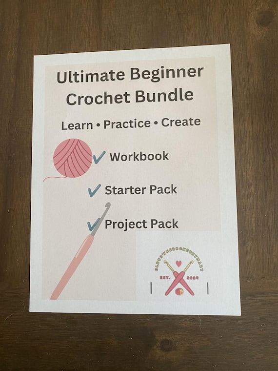 Ultimate Beginner Crochet Bundle