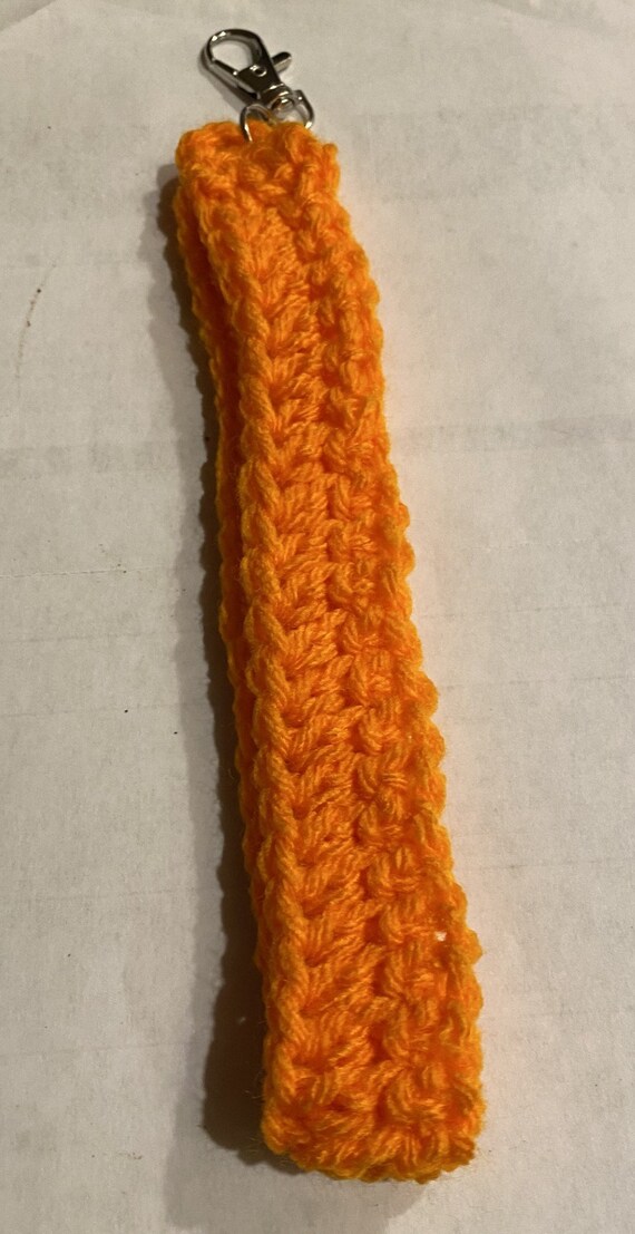 Handmade, Crochet Halloween Lanyard