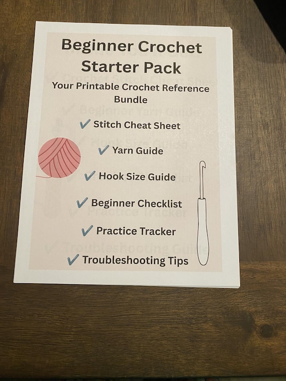 Beginner Crochet Starter Pack