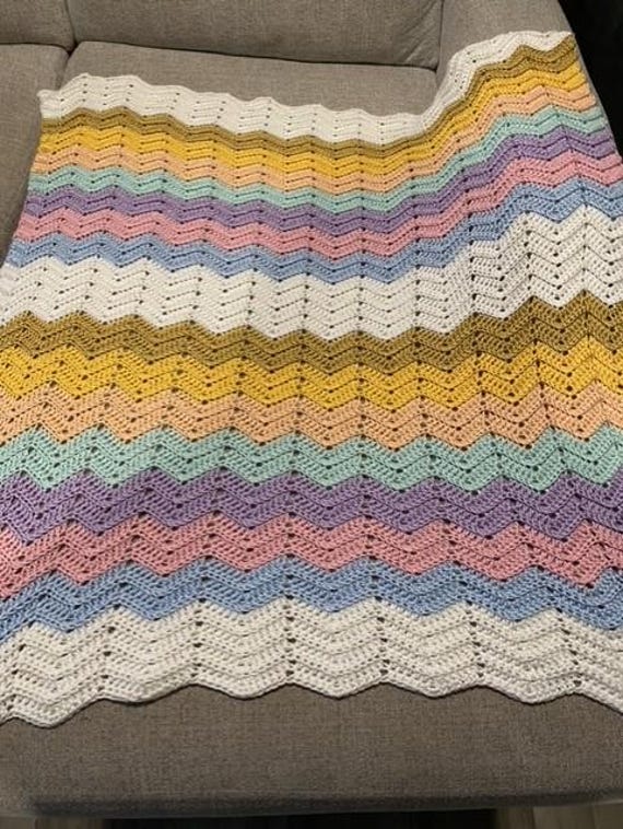 Easter Baby Blanket Crochet Pattern