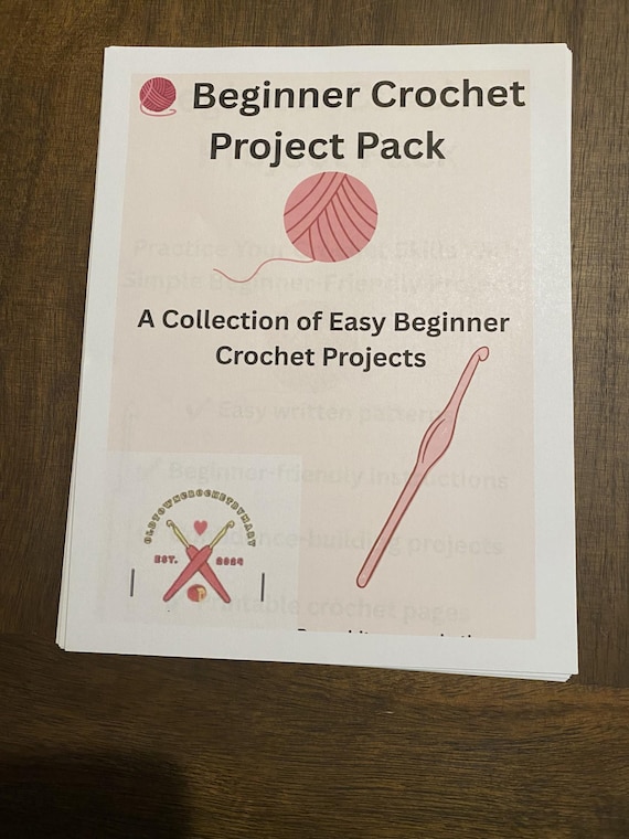 Beginner Crochet Project Pack