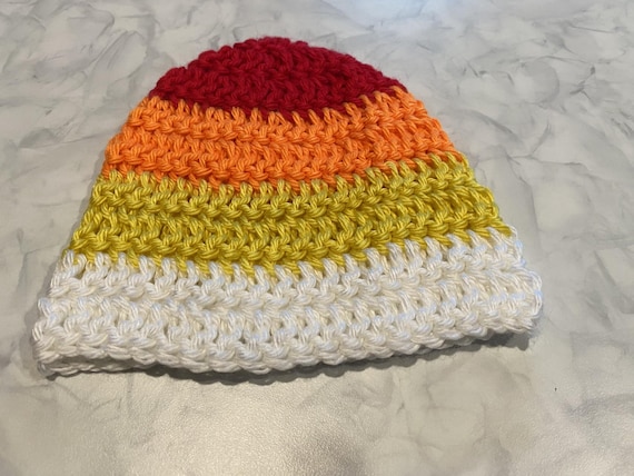Crochet Aries Baby Beanie Pattern