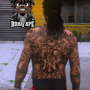 Male | Newyork |Tattoo | Fivem | GTA | Skin | Ped | Mods