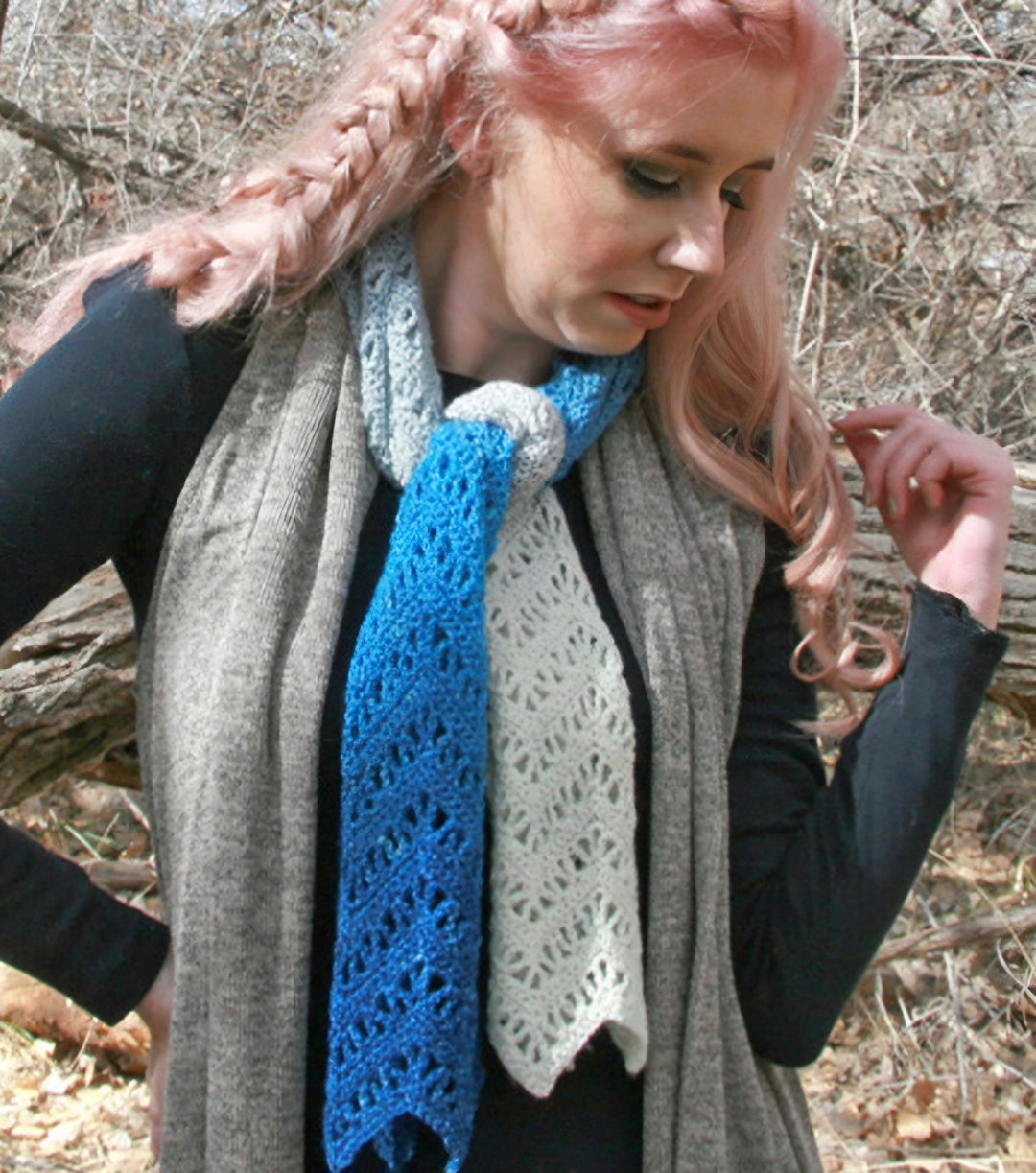 Scarf Crochet Pdf Pattern - Etsy