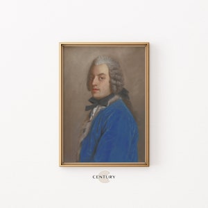 Count Francesco Portrait Painting PRINTABLE Art | Vintage Classical Portrait Art Print | DIGITAL DOWNLOAD | Antique Room Decor | CC411