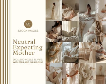 May include: A collection of 55 stock images featuring a pregnant woman in various poses and settings. The images are all in neutral tones and feature the woman in a variety of clothing styles, including dresses, sweaters, and shirts. The images are perfect for use in a variety of projects, such as websites, social media, and marketing materials.
