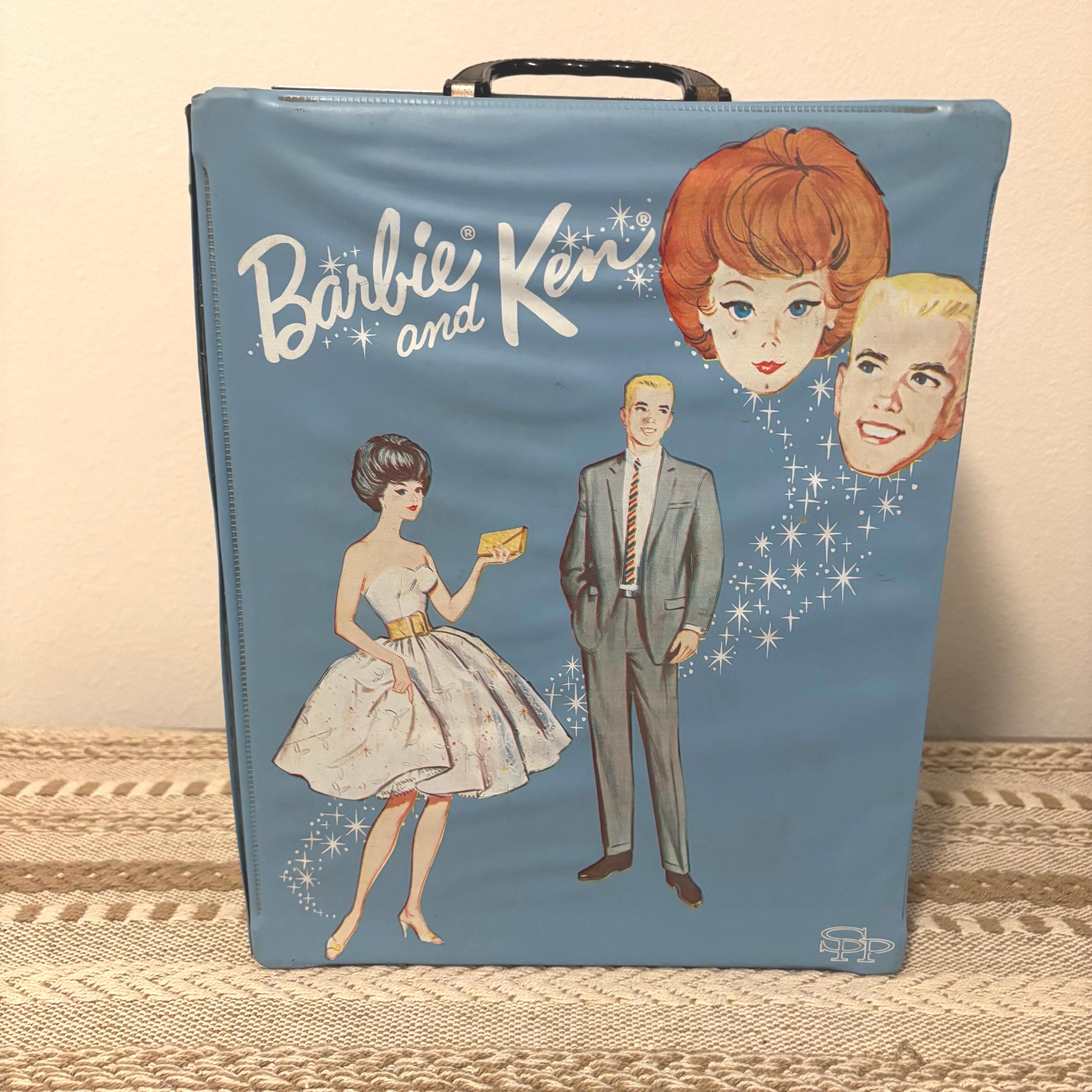 Vintage Barbie Ken Case - Etsy