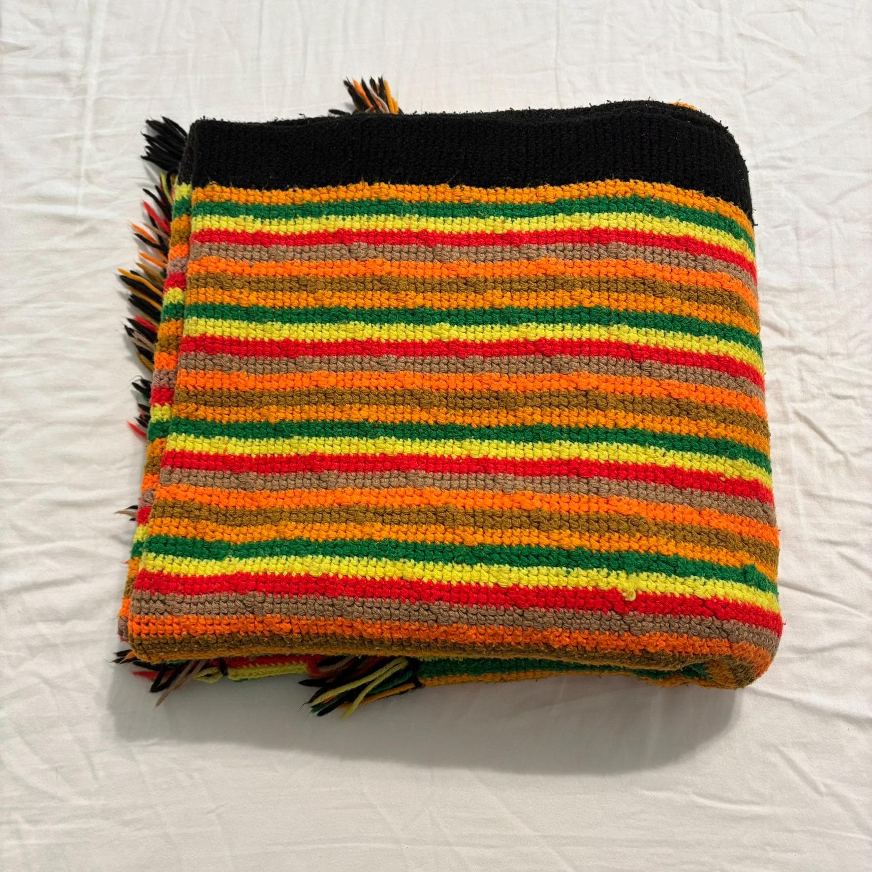70s Fringe Blanket - Etsy - Page 2