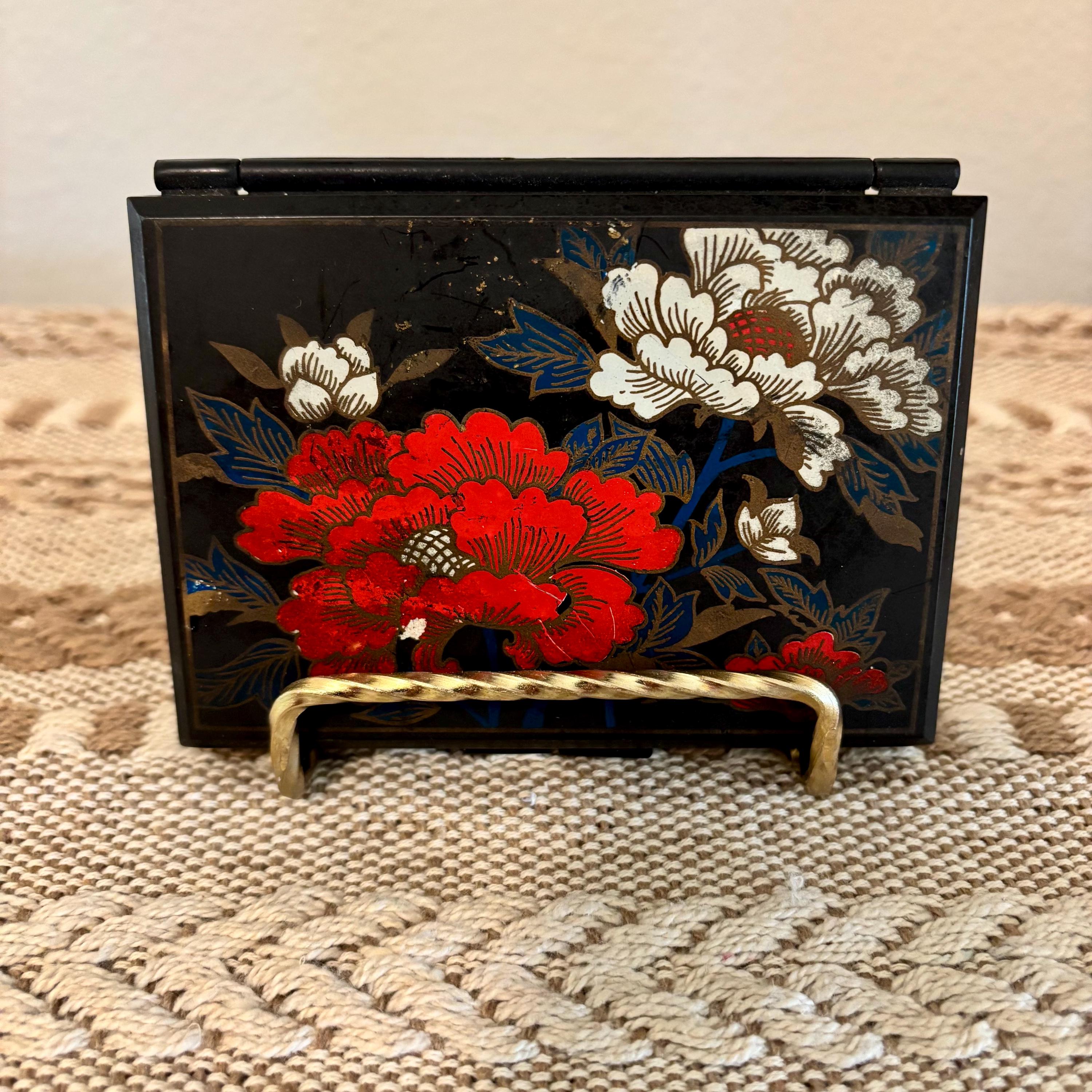 Vintage Japanese Pocket Mirror - Etsy
