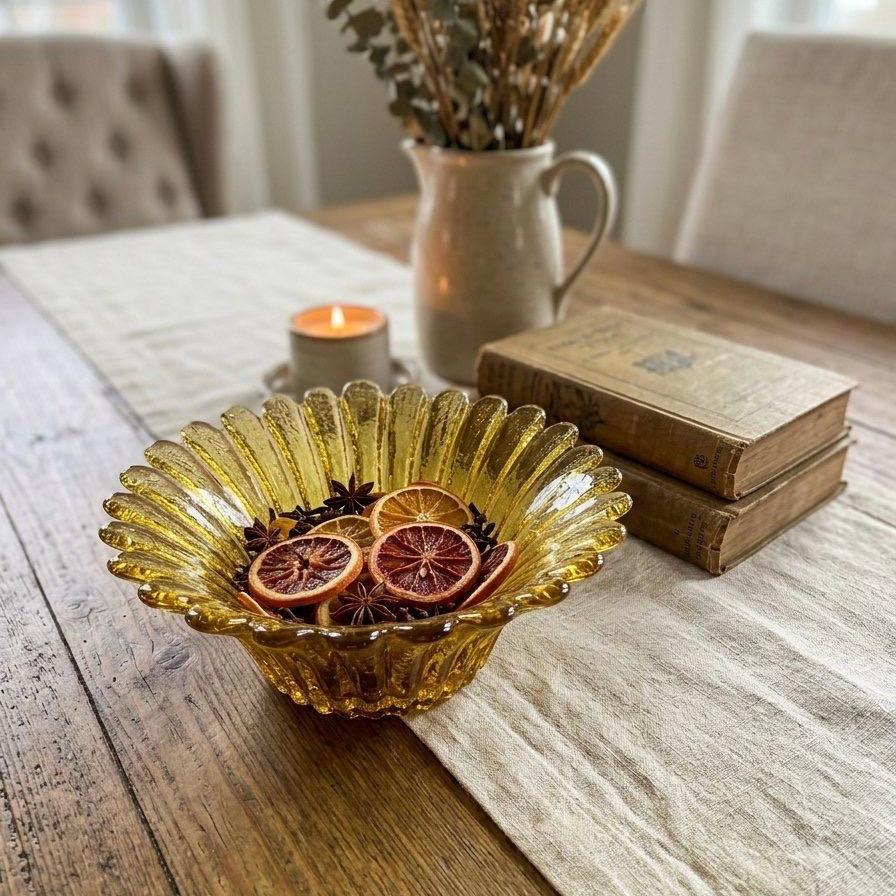 Blenko Amber - Etsy