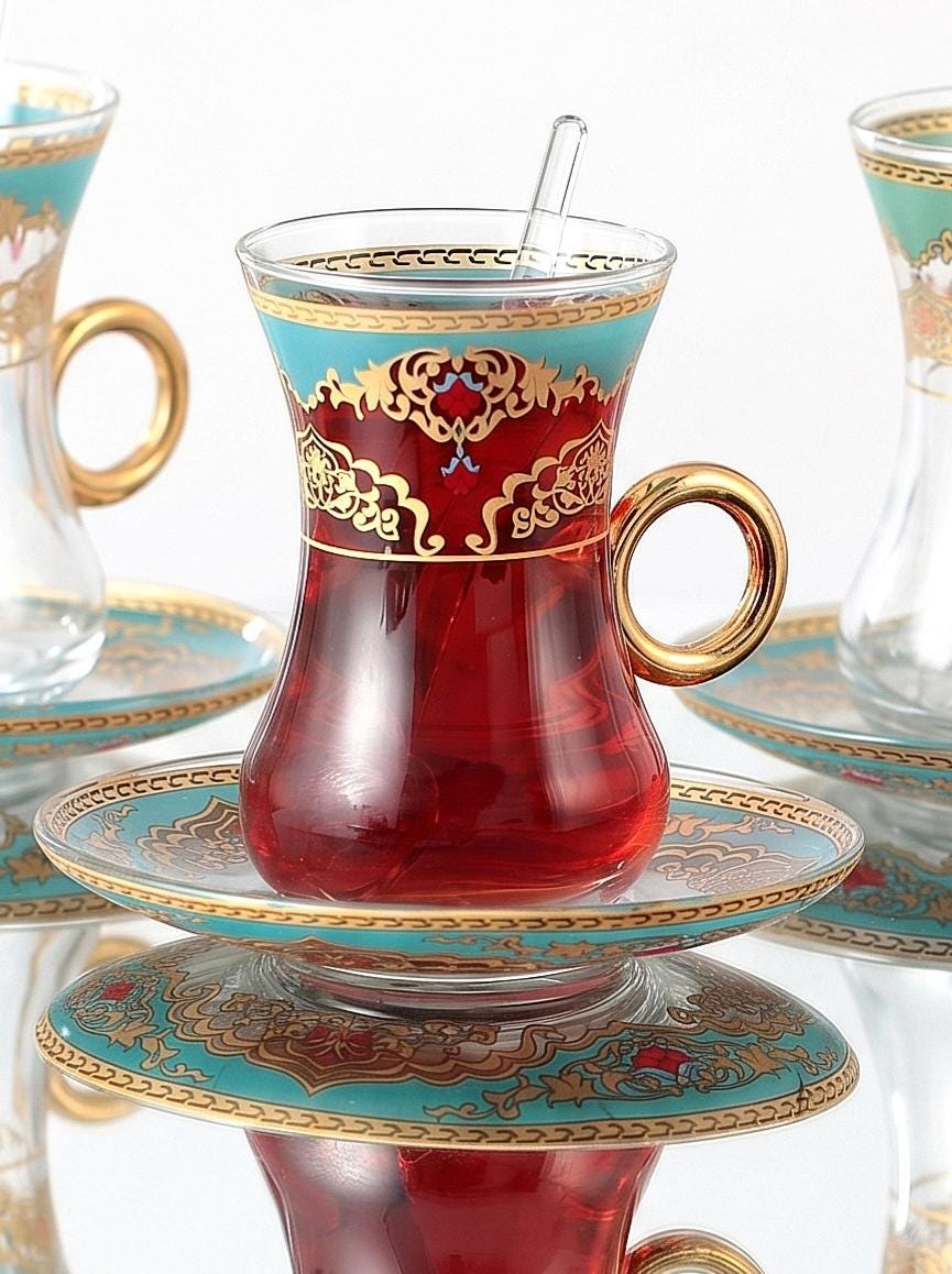 Turkish tea set
