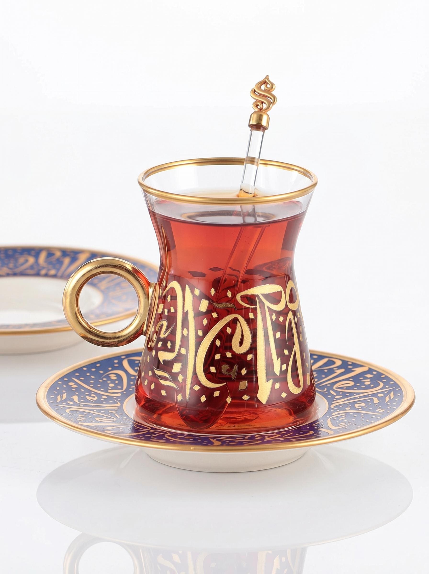 Turkish tea cup set