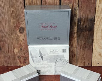 Vintage Trivial Pursuit - Silver Screen Edition Replacement Cards