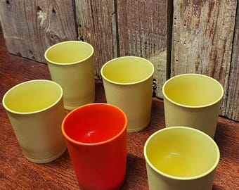 Vintage Tupperware 6 Oz Juice Cups in 4 Autumn Harvest Colors, Set of 8 -  Etsy