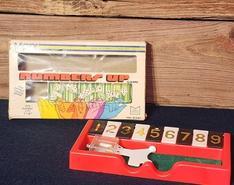 Vintage Marx Toy- Numbers Up Game