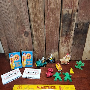 Vintage MCDONALD&#39;S Happy Meal Small Plastic Toys