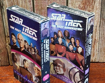 VHS STAR TREK: the Next Generation - the Best of Both Worlds (part